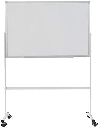 XYYSSM T2613 60 60cm de quadro branco de dupla face móvel, placa de apagamento seco magnético - quadro branco magnético/para escola,