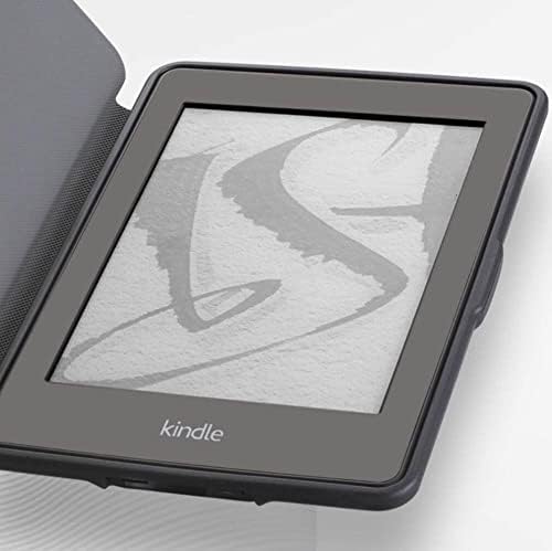 Caso para o Kindle Voyage Somente 6 polegadas - Tampa com Sono/Wake Automático - Água de Marinha brilhante