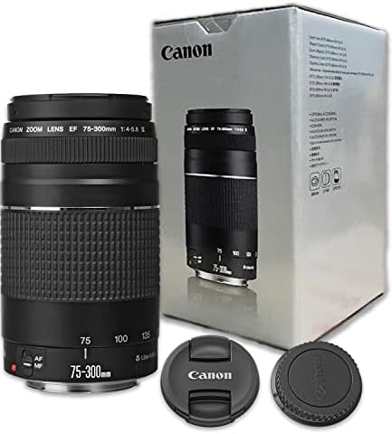 Canon EF 75-300mm f/4-5.6 III Lente de zoom telefoto para câmeras Canon SLR