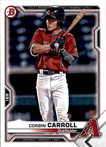 2021 Prospects de Bowman #BP-142 Corbin Carroll Arizona Diamondbacks MLB Baseball Card NM-MT