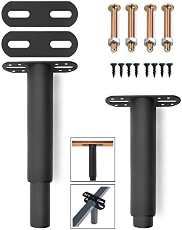 Substituição das pernas de cama ajustável Falóico para a estrutura da cama de plataforma 2 PCs, pernas centrais para suportar