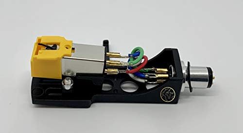 Black Headshell, Monte AT91 com cartucho e caneta, agulha para técnicas SL 3200, SL 3300, SL 3310, SL 3350, SL 5100,