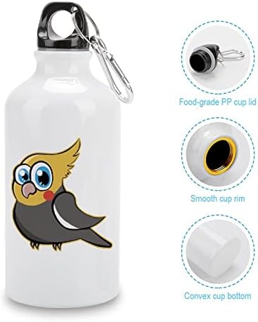 Bird Bird Bird Bird Sports Water Garrants A vácuo Alumínio isolado reutilizável com tampas de caneca para camping de bicicleta de bicicleta