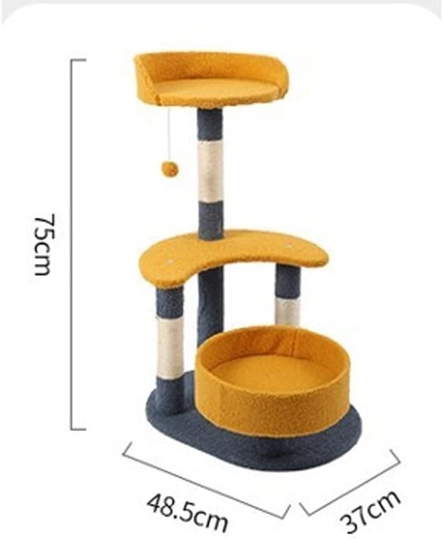 MJWDP Pet Spalbing Frame Multifunction Cat Sheld Cat Scratching Board Funny Cat Supplies