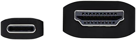 Tripp Lite USB-C para cabo adaptador HDMI, adaptador de cabo compatível com Thunderbolt 3 USB C a HDMI, 4K 60 Hz, HDR, HDCP