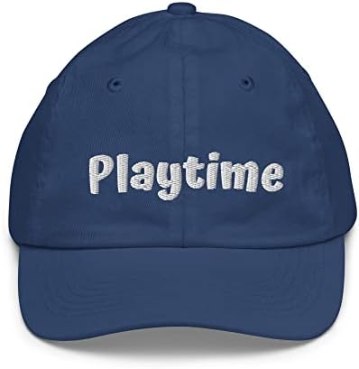 Playtime Kids Youth Bordeded Baseball Cap Hat