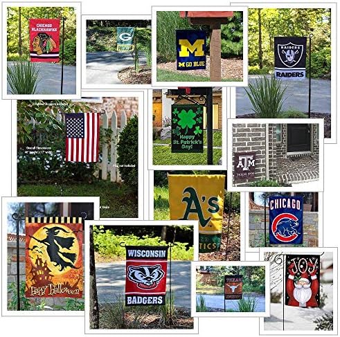 Lindenwood Lions Garden Bandle and Flag Stand Poster Setent