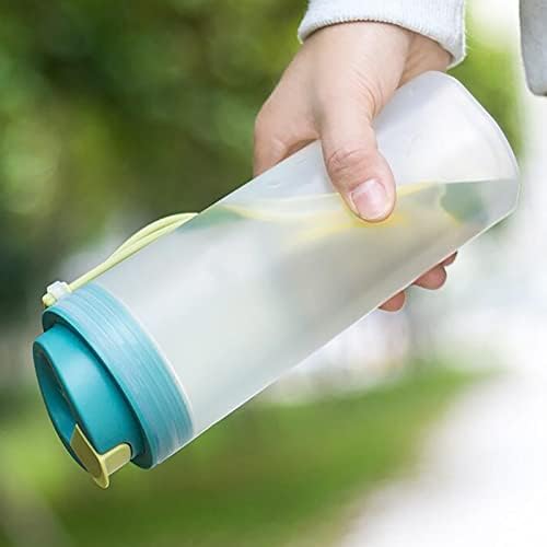 Dbylxmn 550ml Camada única Proteína de copo de plástico Shaker xícara de xícara de fitness sports fitness water copo