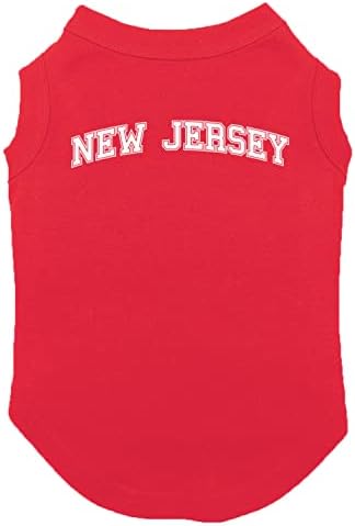 Nova Jersey - camisa de cachorro da escola estadual de esportes