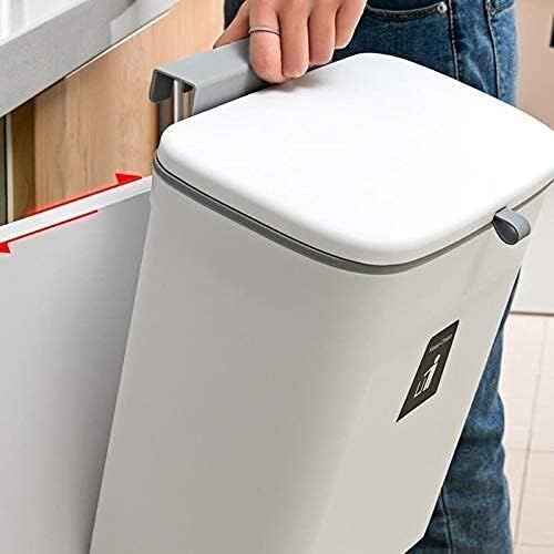 Lixo wxxgy lixo lixo bin bin bin lixo cesto para o banheiro de cozinha de escritório em casa lixo/branco