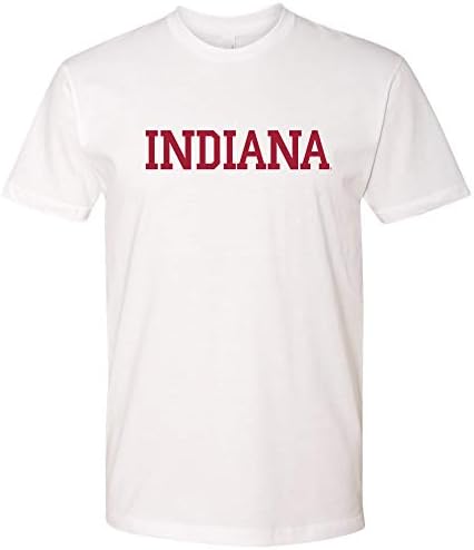 Bloco básico da NCAA, camiseta de cor de cor algodão premium, faculdade, universidade