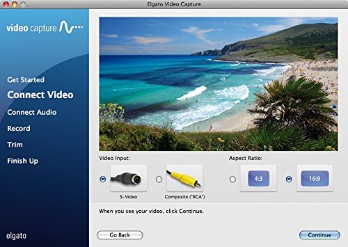 Captura de vídeo Elgato - dispositivo de cartão de captura USB 2.0, fácil de usar, converter analógico em digital, com o adaptador