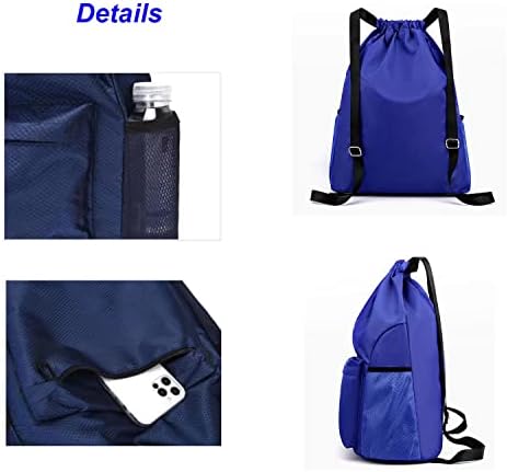 NewMoon Gym Backpack Backpack para homens e mulheres, esportes Sack Sack Mini Travel Daypack