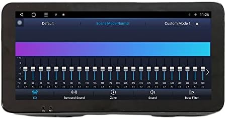 Zertran 10.33 QLED/IPS 1600X720 Creca de toque CarPlay & Android Auto Android Autoradio Navigação de carro Multimedia Player