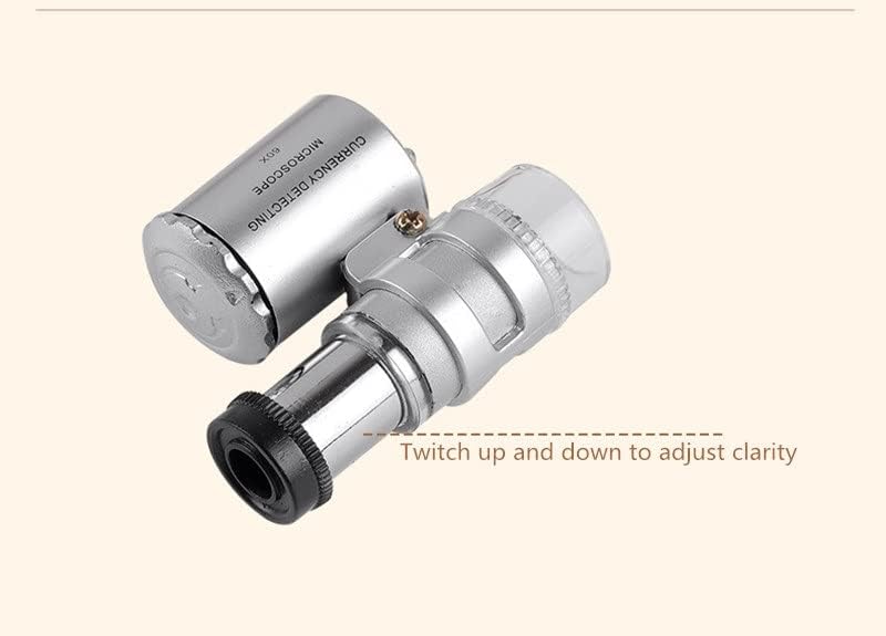 Liuzh 60x Mini Pocket High Power Microscope