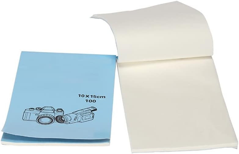 Acessórios para microscópio para adultos crianças 1pc 100 folhas lentes de laboratório de laboratório de papel de papel lenças de papel