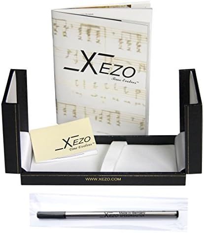 Xezo Phantom Autumn envelhece a caneta de rollerball fino serializada de ouro 18k. Não há dois da mesma forma