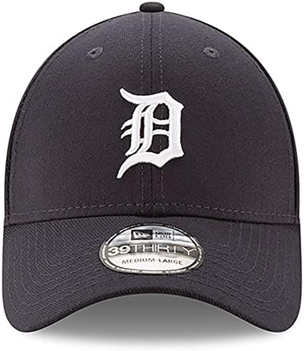 Nova era Detroit Tigers Criança/Juventude Júnior Classic Streth Fit Navy Hat With White Logo