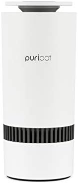 Puripot Mobile M1+ Purificador de ar portátil/pessoal para carro, quarto, escritório com USB, sensor VOC, versão
