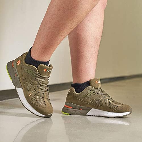 Fitville Shoes de caminhada extra larga para homens tênis de largura de largura para os pés chatos Arch Fit Pael Belest Relief
