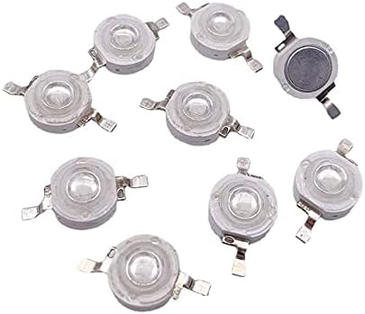 100pcs 3W LED de alta potência verde 520nm-530nm Super Intensidade Brilhante SMD COB LUZ EMITOR DIODO DIODO