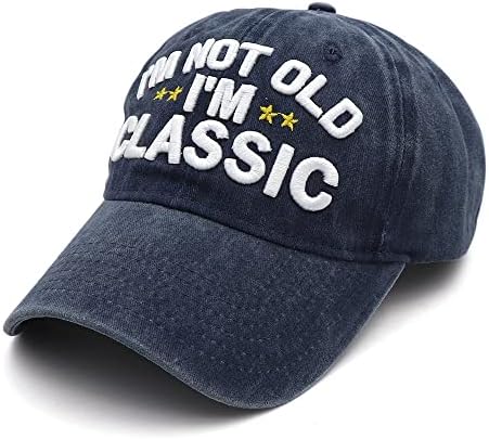 Presentes engraçados de aposentadoria Chapéu de caminhão para homens, presente de aniversário exclusivo, eu não é velho,