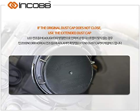 Incobb Korea yf Sonata Headlamp Extend a tampa de poeira ver.2 tipo C