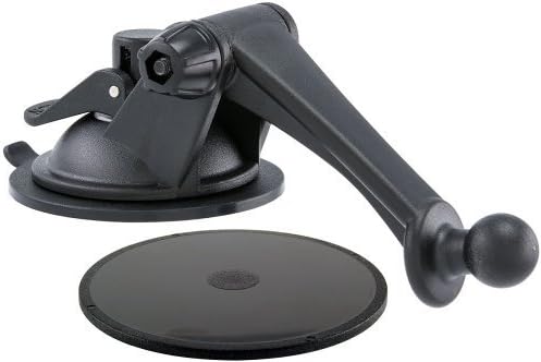 Navitech 80mm Adesivo Circular Univeral Dash Disc Compatível com o uso com copos de sucção de pára -brisas compatíveis com o TomTom One 30 Series