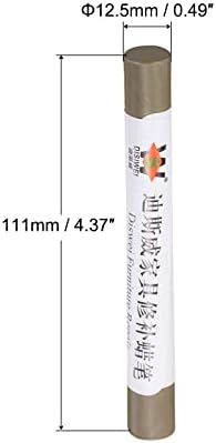 Uxcell Wood Wex Filler Stick, Móveis Crayons Reparo de madeira Reparo de cera Bole Touch Up Canelas de tinta de cera