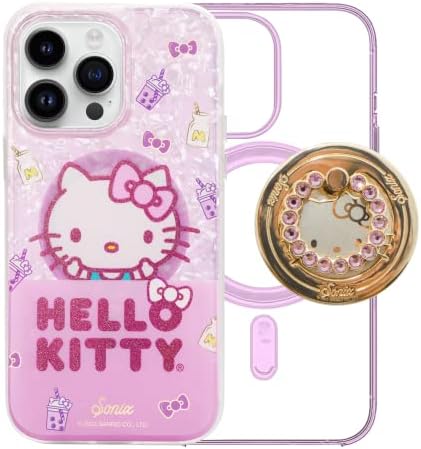 Sonix Hello Kitty Boba Case + Anel Magnético para Magsafe iPhone 14 Pro Max
