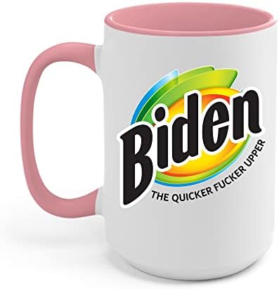 O próximo Anti Biden, o mais rápido fcker super trump trump político engraçado Joe Biden Coffee caneca homens mulheres