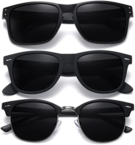 Os óculos de sol polarizados para homens, homens, clássicos, retro de condução, óculos de sol UV Protection