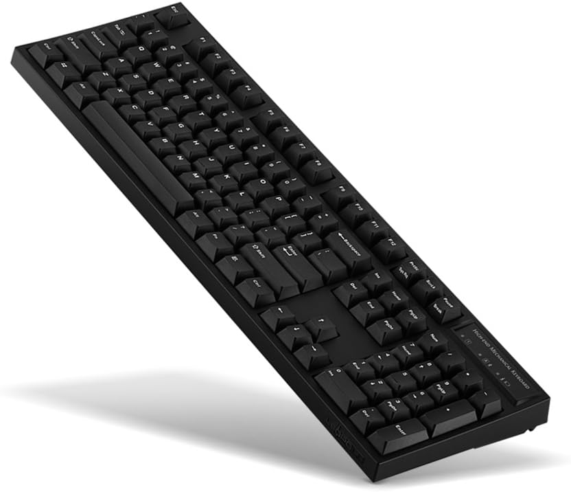 Leopold fc900rbt bluetooth preto pd tiro duplo pbt teclado mecânico cereja mx prata