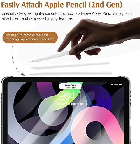 Caso do Timovo para o novo iPad Air 5th/4th Generation 10,9 polegadas, caixa do iPad AIR 5 CASE/IPAD AIR 4 CASA, [Suporte de 2ª geração