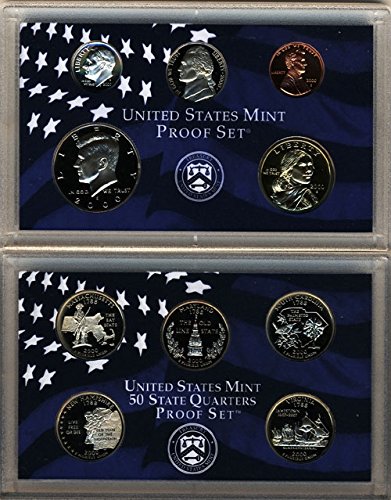 2000 S U.S. Mint 10 Coin Clad Proof