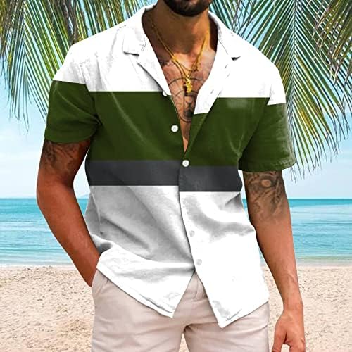Camisetas de verão bmisEgm para homens para homens casuais mangas curtas de primavera no verão pescoço camisetas estampadas 3d