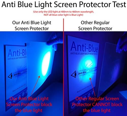 Protetor de tela leve anti -azul premium para TV de 49 polegadas. Filtre a luz azul que alivie a tensão ocular do computador e