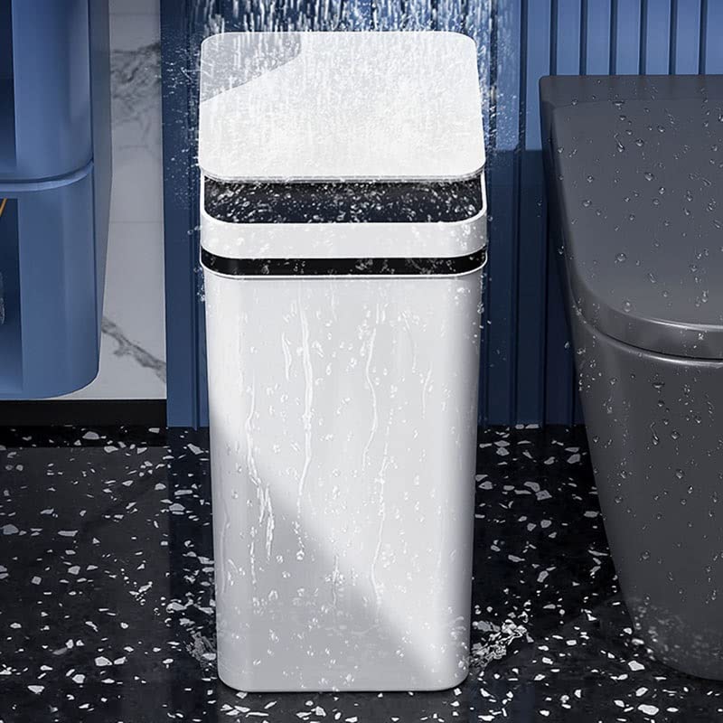 Zhaoleei pode sensor automático lixo lixo lixo de lixo à prova d'água para o lixo de banheiro da cozinha pode ser inteligente