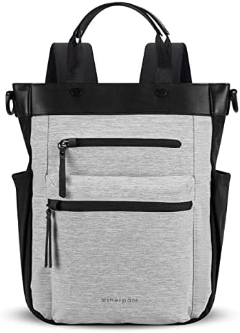 Sherpani Soleil, mochila conversível anti -roubo, mochila de laptop, mochila de viagem, sacola, bolsa de crossbody, bolsa de mochila para mulheres, presentes do dia das mães, se encaixa no laptop de 15 polegadas