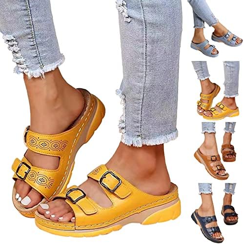 GUFESF FILHA FILHOMENTO ORTICOTICO FLIP, SANDALS ABERTO DO TIBO ABRIDO PARA MULHERES MULHERES MOLEL SOLID SLIPLE SLIPPERS SLIPPERS SUMPLE