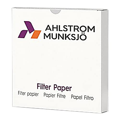 AHLSTOM 6420-0750 PAPEL DE FILTRO EATON-DIKE, 2 mícrons, fluxo médio, grau 642, 7,5 cm de diâmetro