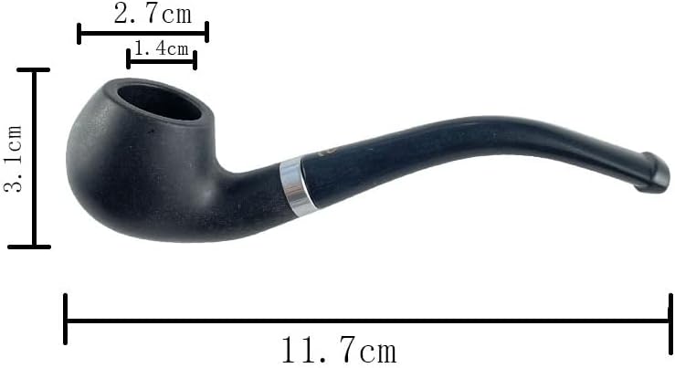 Tubo de tabaco tubo tubo tubo preto tubos de tabaco para fumar