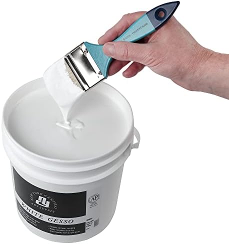 GESSO CENTRAL DE ACRILICA CENTRAL DE NOVA YORK - GESSO BRANCO PROFISSIONAL GESO para pintura, acrílico, petróleo, pastéis e muito