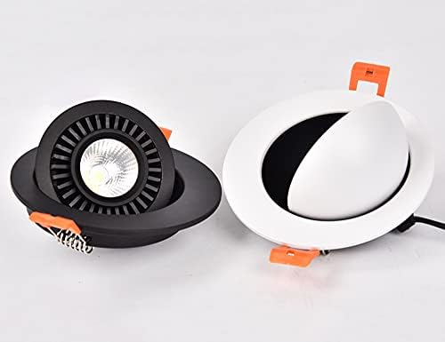 Dsyadt LED de downlights de 5W Retornos de teto embutido 220-240V Iluminação de espuma de orifício aberto 60-110mm não