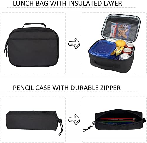 Mochila Lapto de Lapto Casual Kophly Com Charagem USB Bagandpencil Bag, mochila de trabalho para homens e mulheres, mochila clássica para faculdade, bolsa de trabalho, mochilas de viagem