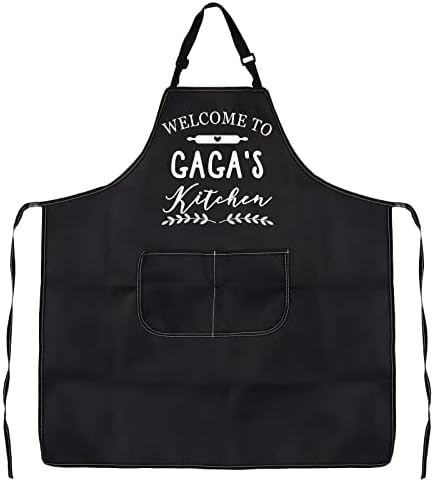 PXTIDY Bem -vindo ao Gaga's Kitchen Gaga Grandma Gift Kitchen Aventn Gaga Presentes de culinária