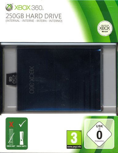 Official Xbox 360 250 GB de reposição disco rígido
