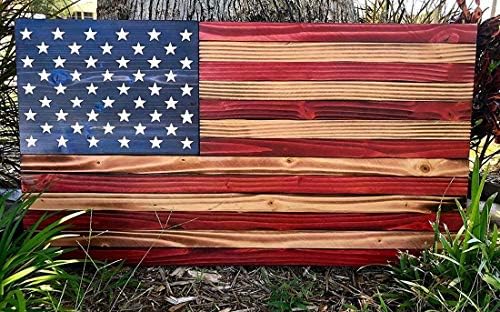 Modelo de estêncil da American Flag 50 Star, estêncil de estêncil Starfield reutilizável 6 para pintura em madeira,