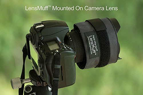 LensMuff Dew preventor usa pacotes de calor mais quentes da mão para interromper a neblina de condensação nas lentes da câmera