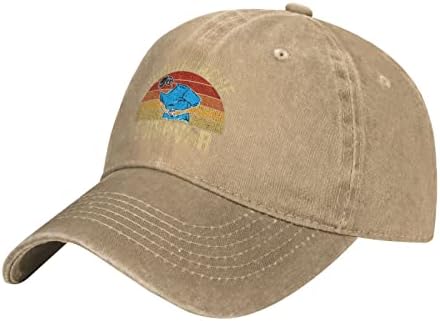 Chapéu engraçado de chapéu de barriga sobrevivente de dor para homens chapéus de papai Caps vintage